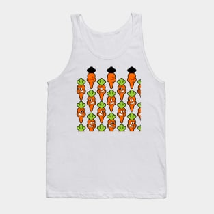 Cute Carrot Pattern Tank Top